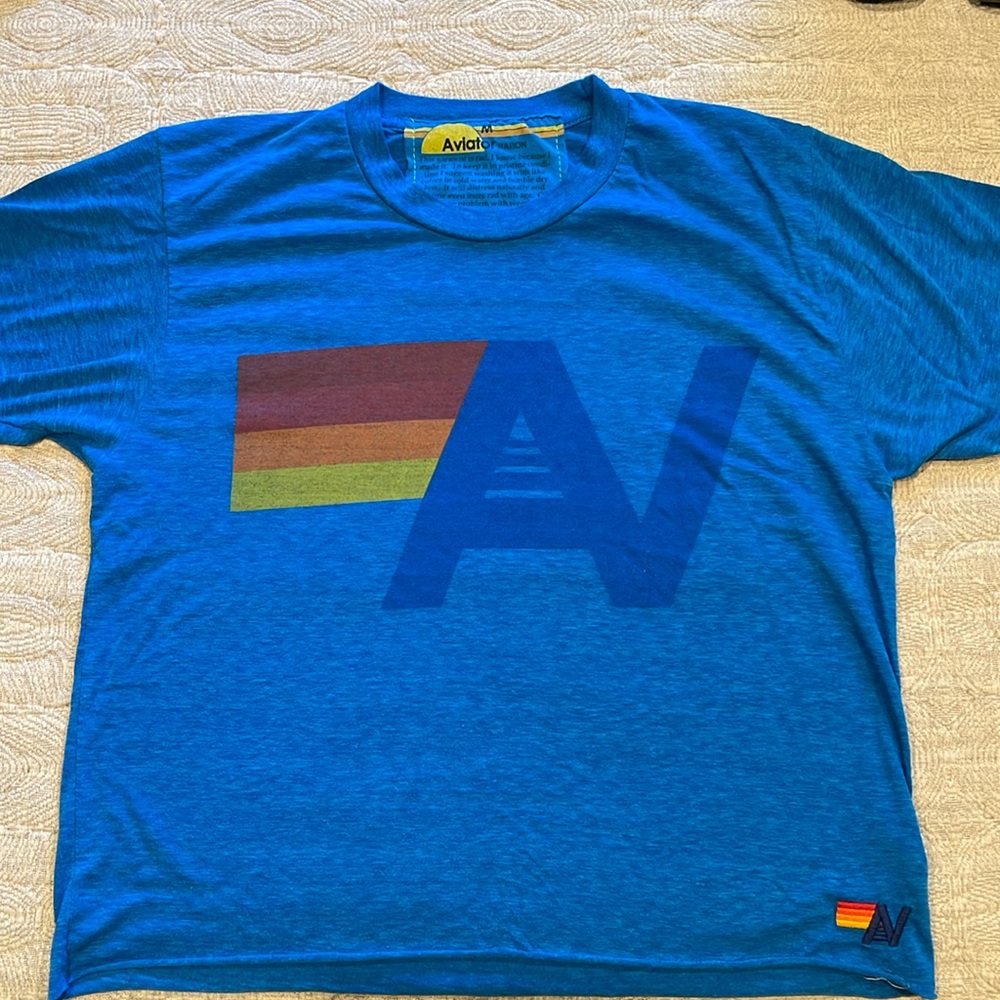 Aviator Nation Boyfriend Tee, Medium